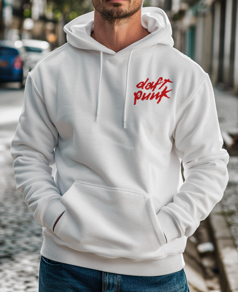 Moletom canguru unisex DAFT PUNK AROUND THE WORLD