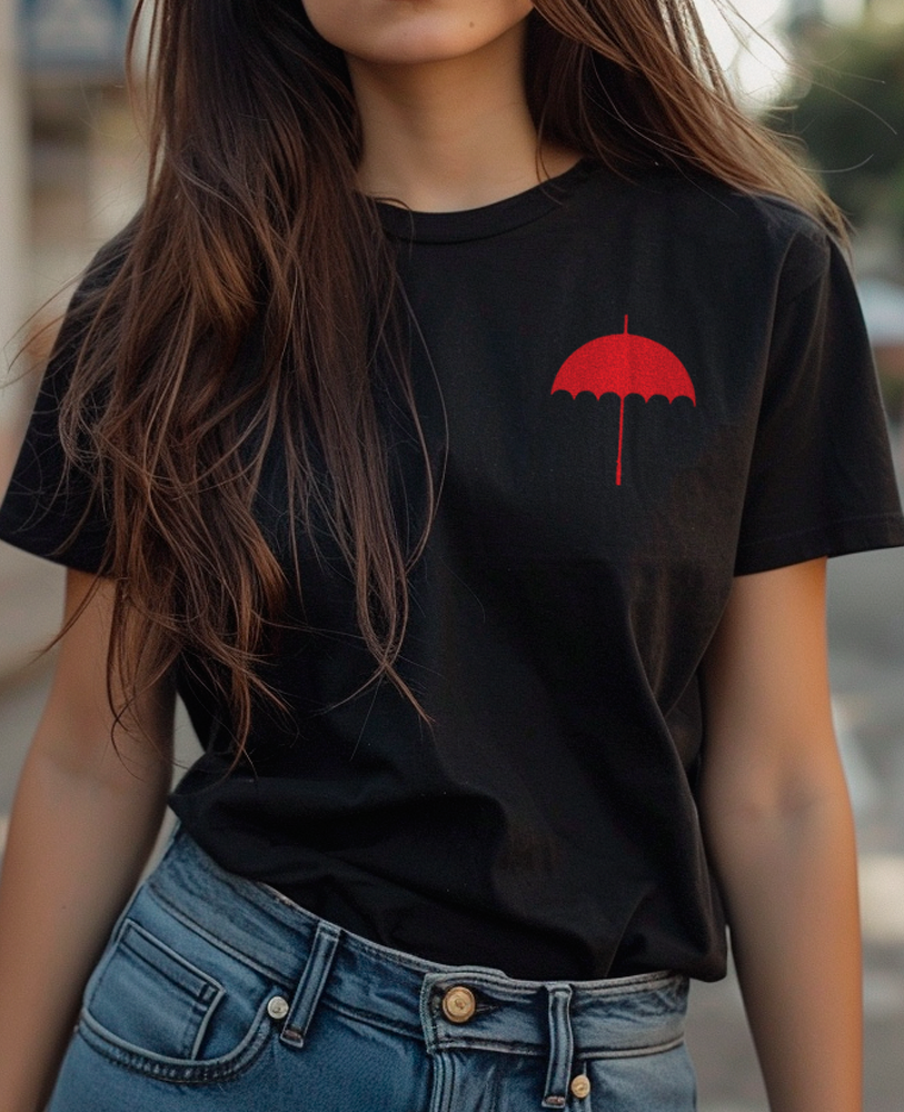 Camiseta Unisex preta DEMOCRACY FOR HONG KONG