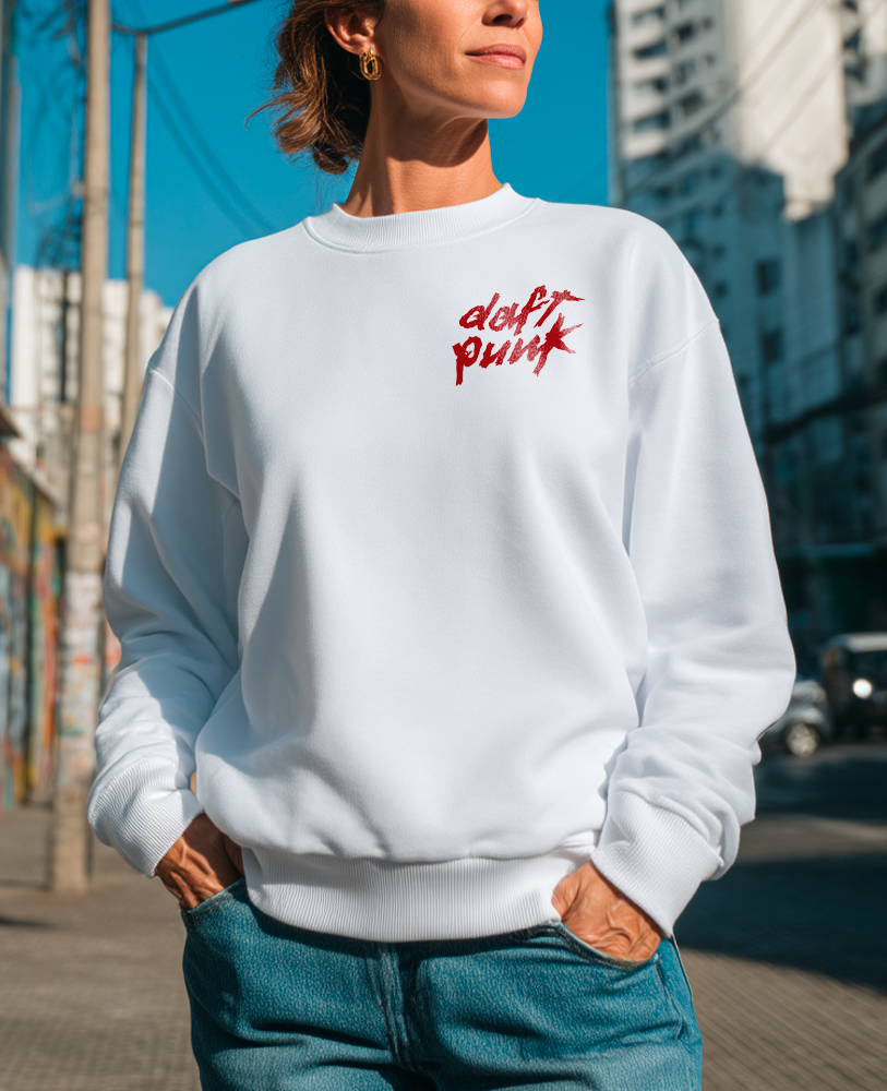 Moletom careca unisex DAFT PUNK AROUND THE WORLD