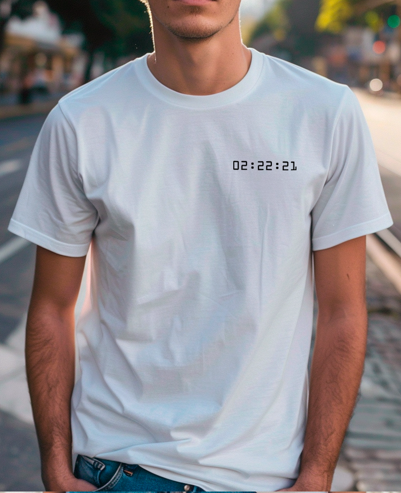 Camiseta Unisex Branca Daft Punk ‘Random Access Memories’