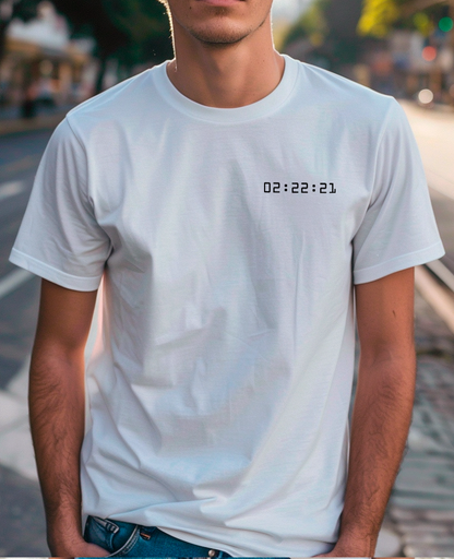 Camiseta Unisex Branca Daft Punk ‘Random Access Memories’