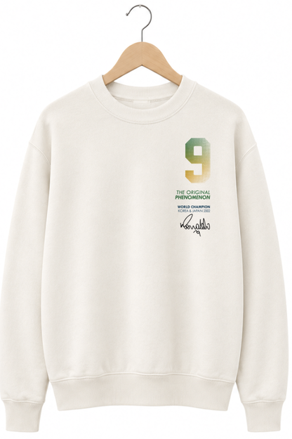 Moletom unisex careca off-white RONALDO FENÔMENO