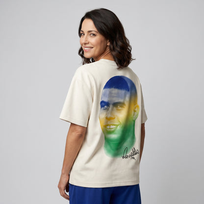 Camiseta Unisex Oversized Off-white RONALDO FENÔMENO