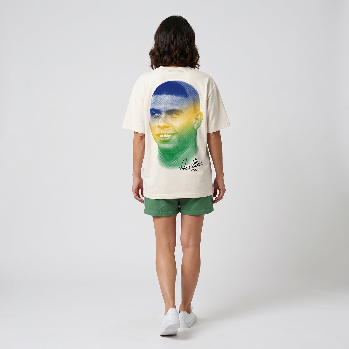 Camiseta Unisex Oversized Off-white RONALDO FENÔMENO