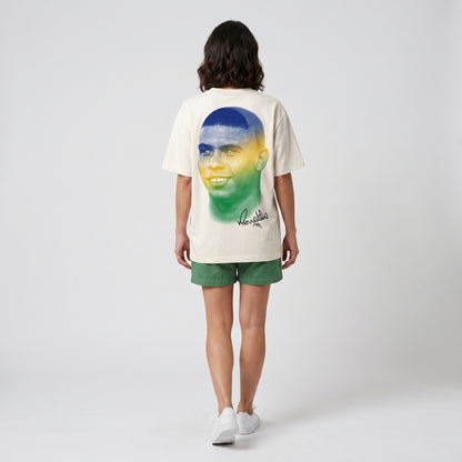 Camiseta Unisex Oversized Off-white RONALDO FENÔMENO