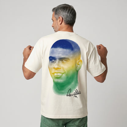 Camiseta Unisex Oversized Off-white RONALDO FENÔMENO