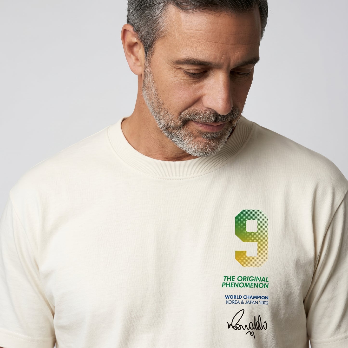 Camiseta Unisex Oversized Off-white RONALDO FENÔMENO