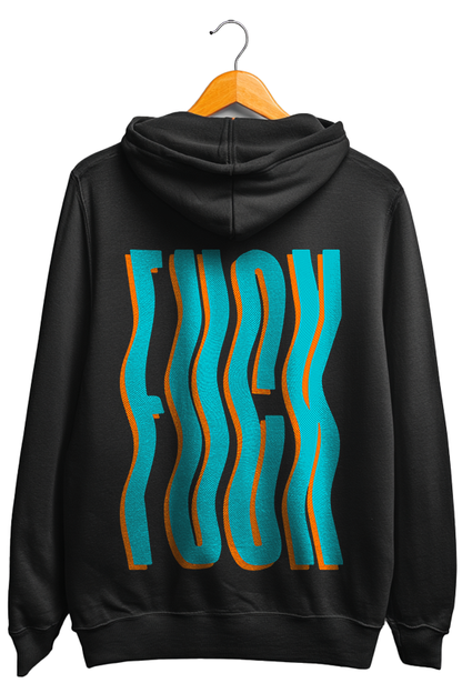 Moletom canguru unisex "FUCK"