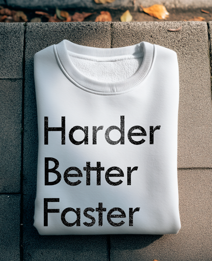 Moletom careca DAFT PUNK HARDER BETTER FASTER STRONGER