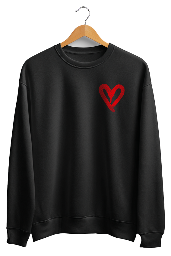 Moletom careca unisex I LOV U BUT I'VE CHOSEN DISCO