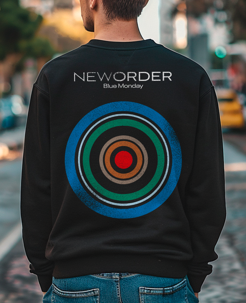 Moletom careca unisex NEW ORDER BLUE MONDAY