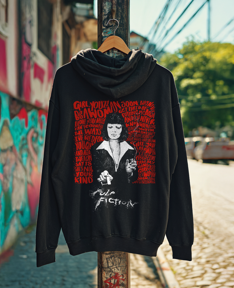 Moletom canguru unisex PULP FICTION
