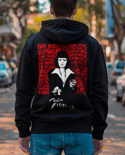 Moletom canguru unisex PULP FICTION
