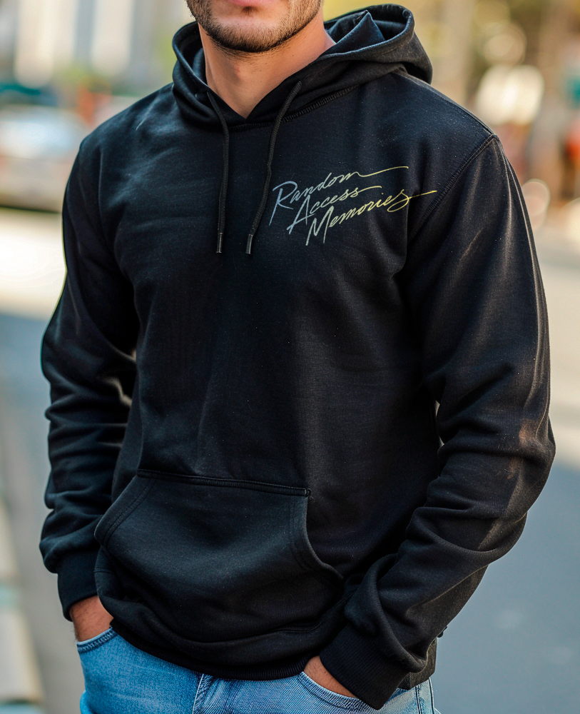 Moletom canguru unisex DAFT PUNK RANDOM ACCESS MEMORIES