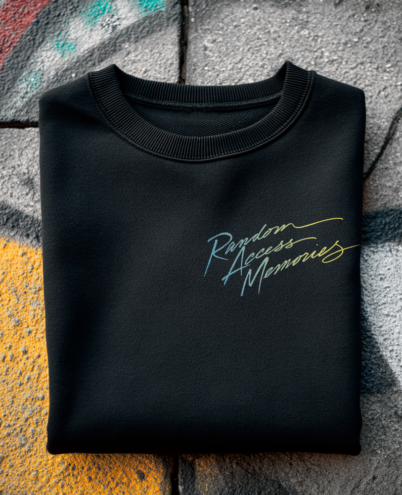 Moletom careca unisex DAFT PUNK RANDOM ACCESS MEMORIES