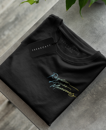 Camiseta preta unisex DAFT PUNK RANDOM ACCESS MEMORIES