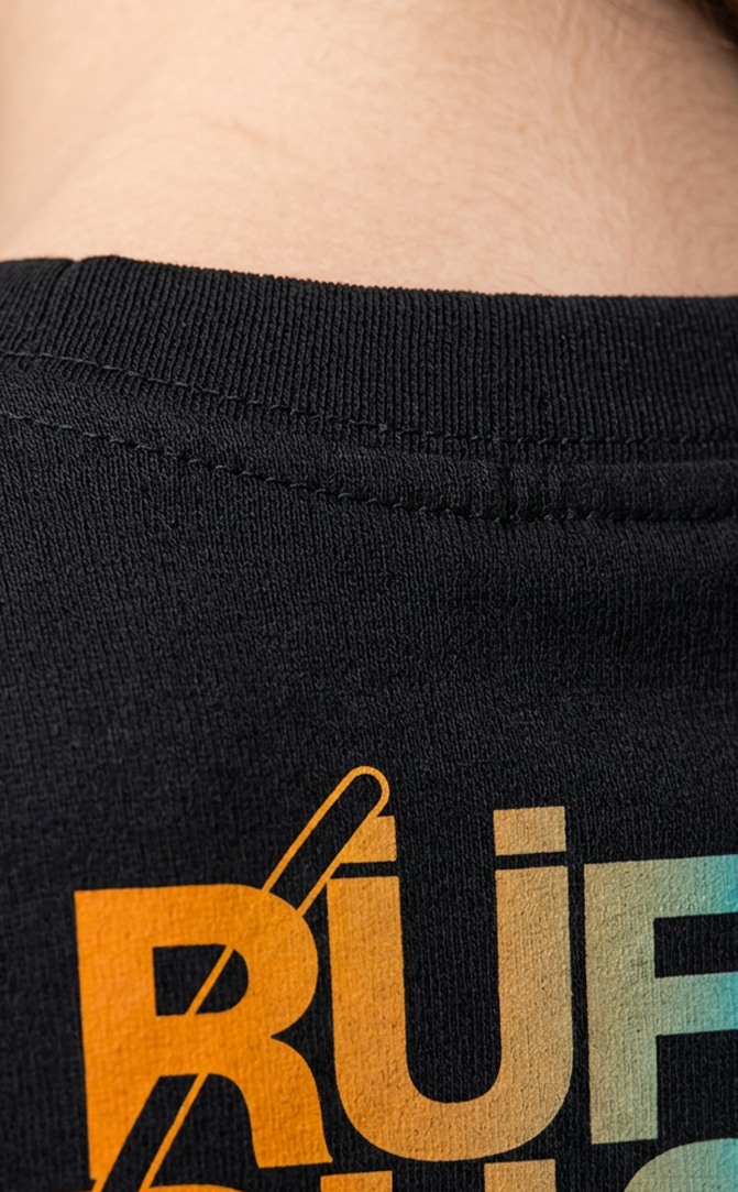 Camiseta unisex preta RUFUS DU SOL - LOS ANGELES
