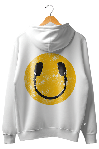 Moletom canguru unisex LAST NIGHT A DJ SAVED MY LIFE - SMILE