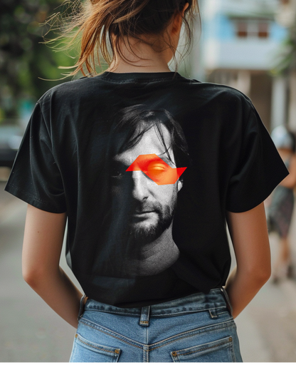 Camiseta unisex preta RICARDO VILLALOBOS - NO-SHOW