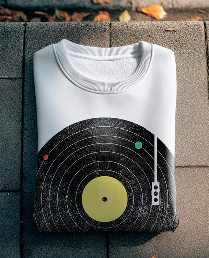 Moletom careca VINIL PLANETS